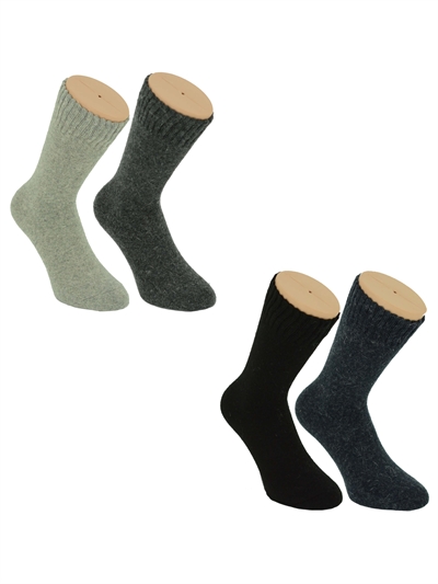 Wollsocken - Harmony Herrensocken - Angorawolle - 2er-Pack