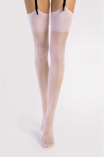 Stockings - Fiore - Infini - Klassisches Design - 15 den - Weiß